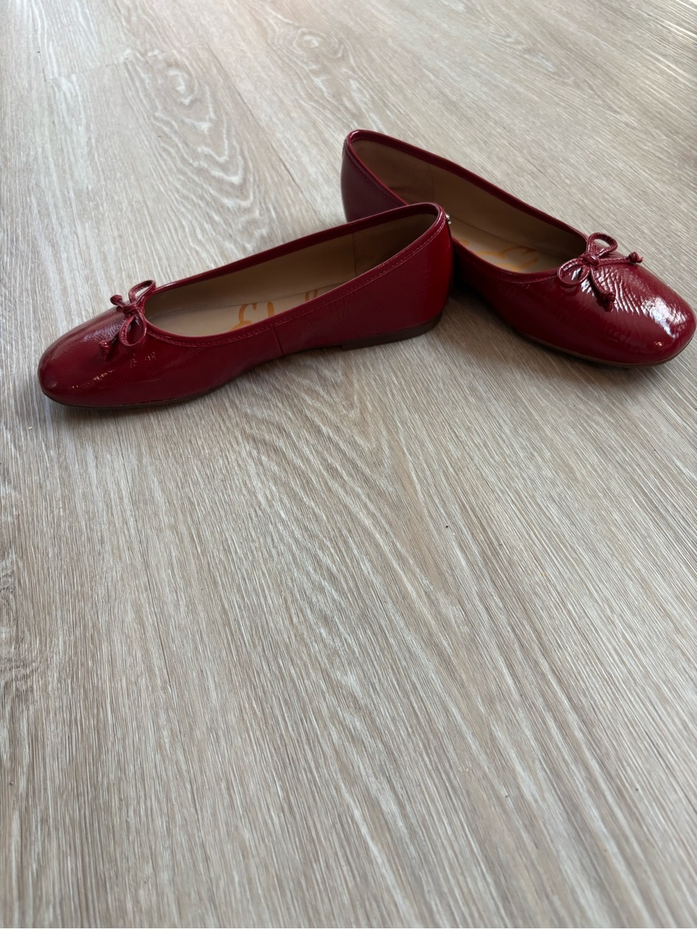 Sam Edelman Alie Ballet Flats - Scarlet Red - Picture 5 of 6